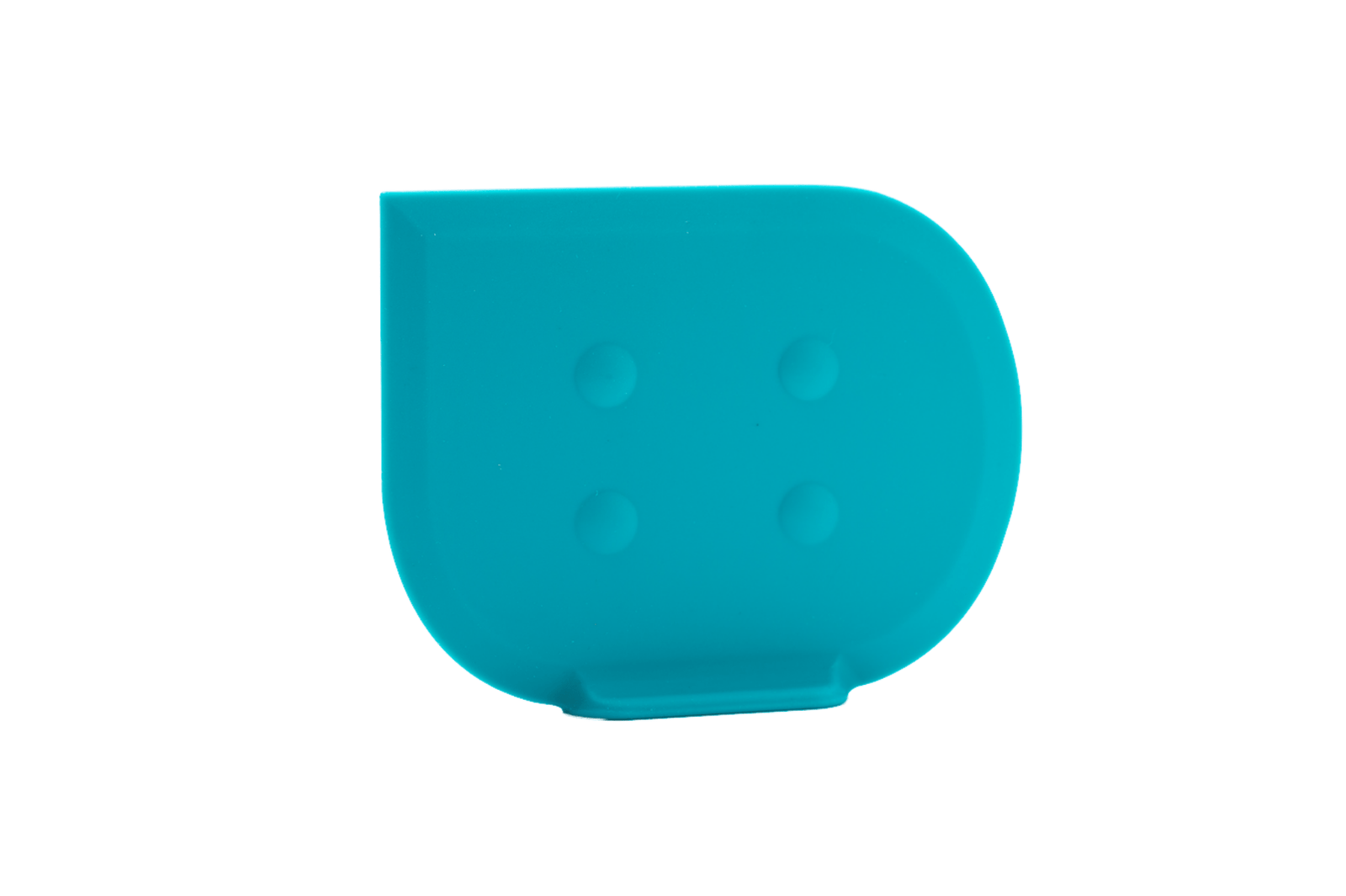 Green Silicone Dough Scraper for Cake Making