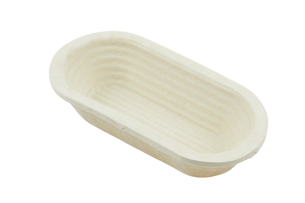 Oval wood pulp bread proofing baskets