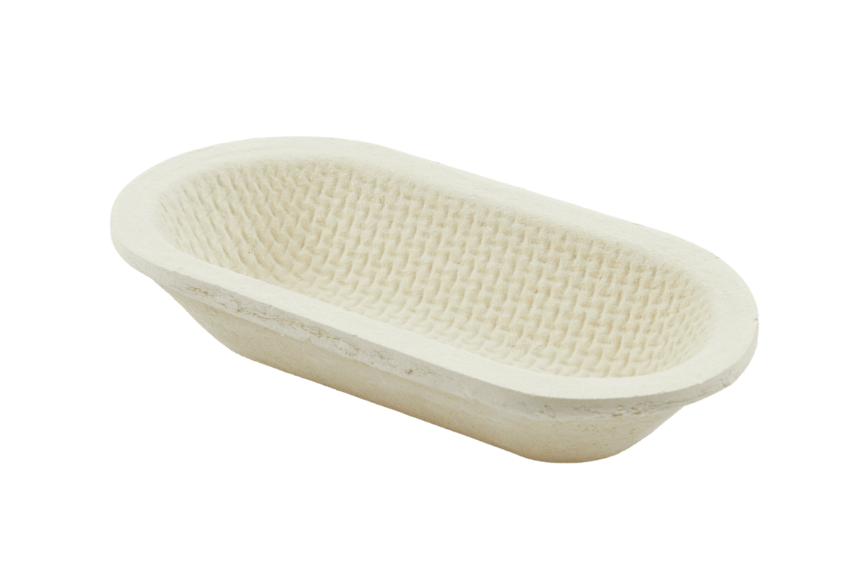 Wood Pulp Bread Proofing basket with waffle pattern